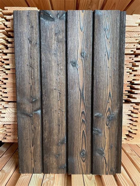 Charred Siberian Larch Timber Cladding Timberulove