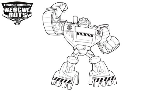 Heatwave Bot For Kids Printable Free Rescue Bots Coloring Pages ...