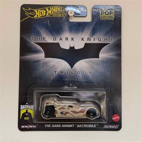 Hot Wheels Pop Culture Batman The Dark Knight Trilogy The Dark Knight Batmobile Btl Miniatures
