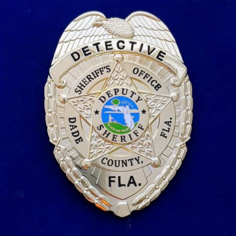 Miami Dade Detective Badge – Policebadge.de