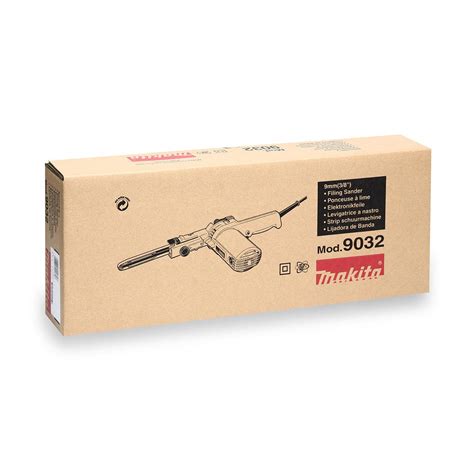 Makita 9032 เครื่องขัดกระดาษทรายสายพาน 3/8 x 21 นิ้ว (500 วัตต์ | ปรับ ...