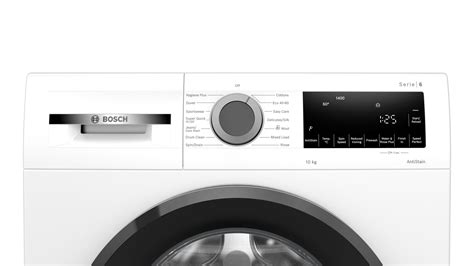 Bosch Wgg25401gb 10kg 1400 Spin Washing Machine White