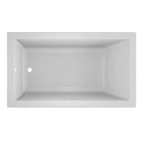 JACUZZI SOLNA 72 In X 42 In Rectangular Soaking Bathtub With