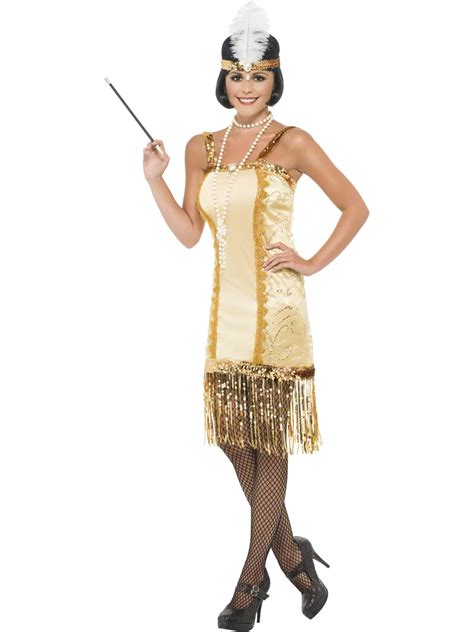 Adult Charleston Flapper Costume 29188 Fancy Dress Ball