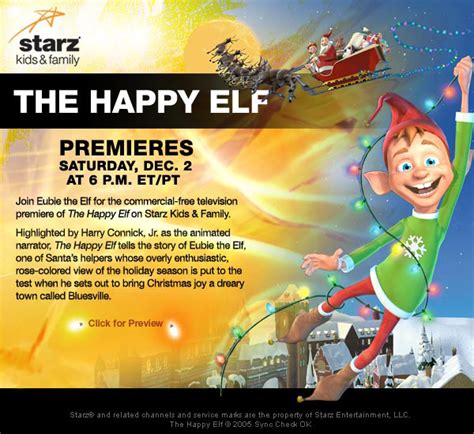 The Happy Elf on Starz – Animated Views