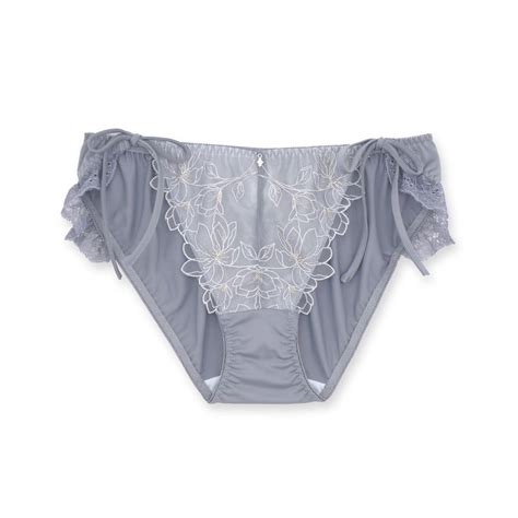 フランデランジェリー fran de lingerie 軽やかに揺れるチュールフラワー 可愛くて楽ちんな紐ショーツ ノーブルティアラブラ002 脇紐 脇紐ショーツ返品不可商品 他