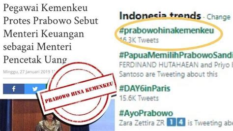 Protes Kemenkeu Hingga Tanggapan Bpn Soal Prabowo Sebut Menteri