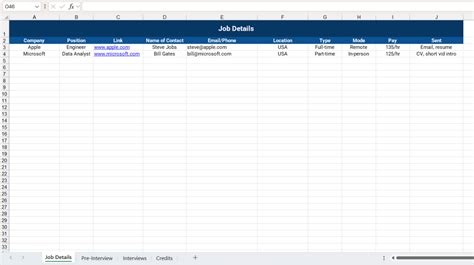 top  job tracker excel template  organize job search