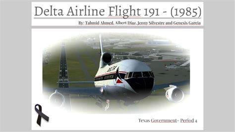 Delta Air Lines Flight 191 1985 By Albert Diaz