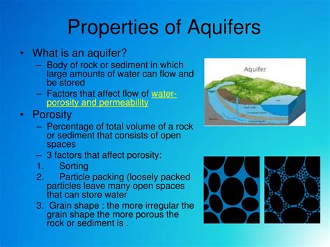 Ppt Groundwater Earth S Hidden Treasure And Aquifer Properties