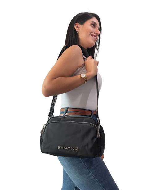 Bolsa Bandolera Bimba Y Lola Mediana Color Negro Coppel