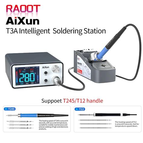 AIXUN T3A Soldering Station With T245 Handle Professional Electronic