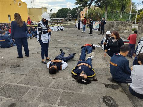 Simulacro Nacional Centro Escolar Aparicio