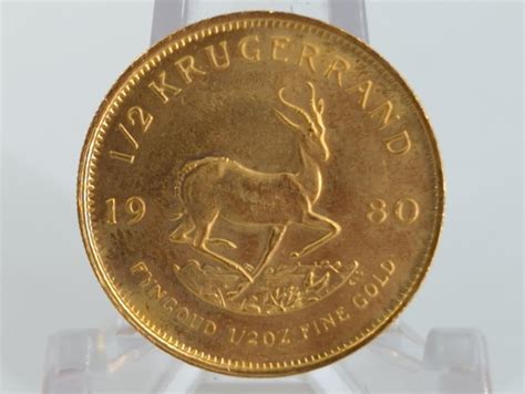 Lot Oz South African Krugerrand Gold Coin