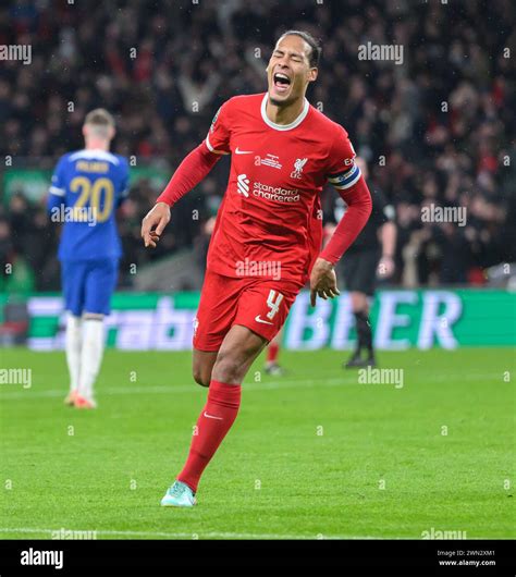 25 Feb 2024 Chelsea V Liverpool Carabao Cup Final Wembley Stadium