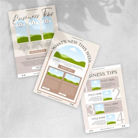 20 Mailchimp Sized Templates - Effortless Content Hub