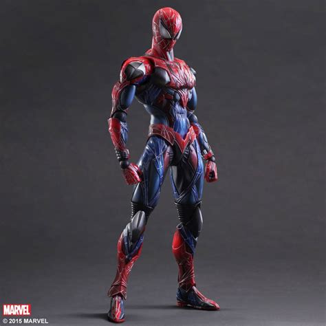 Square Enix Marvel Spider Man Variant Play Arts Kai Figure Fanboy