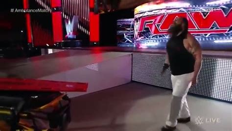 Bray Wyatt Vs Dean Ambrose Ambulance Match Raw Jaunary Video