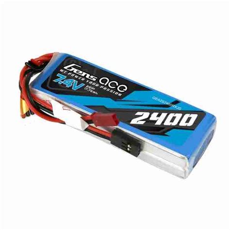 Gens Ace S Lipo Bater A Del Receptor V Mah Con Conector Jst