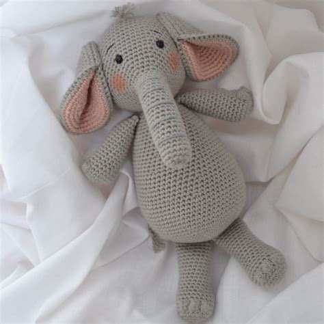 Elefant Häkeln Anleitung Kostenlos Deutsch Amigurumi Elefant