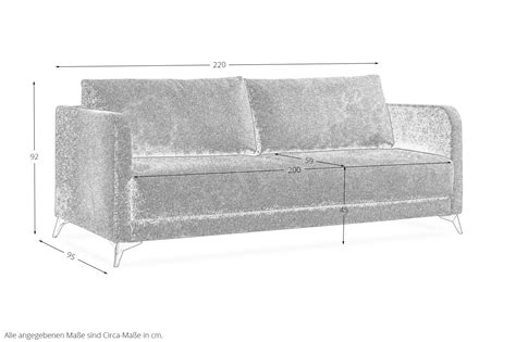 Nehl Schlafsofa Omikron 150 x 200 cm Möbel Letz Ihr Online Shop