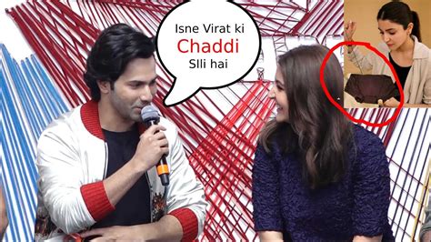 Varun Dhawan Making Fun Of Virat Kohli In Front Of Anushka Sharma Sui