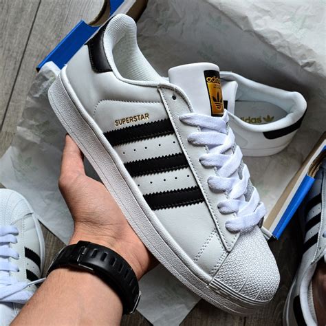 Мужские кроссовки Adidas Superstar Supercolor white/black/gold кожа 36 ...