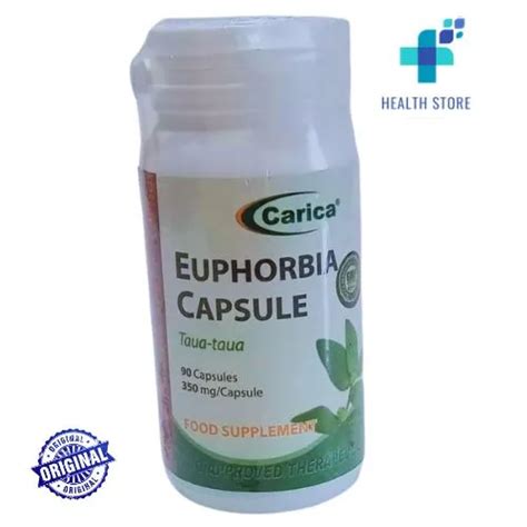 Carica Euphorbia Tawa Tawa 90 Capsules Lazada Ph