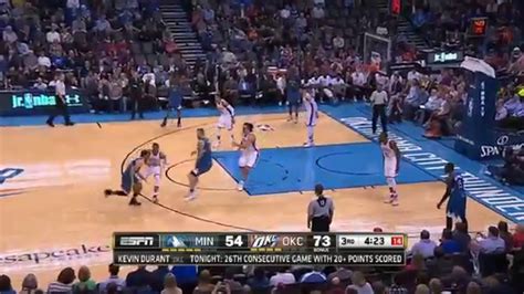 Steven Adams Block Leads To Andre Roberson Alley Oop Dunk Youtube