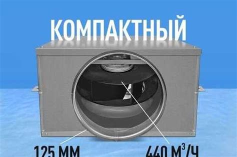 Канальный вентилятор компактный металлический 125 | Festima.Ru ...