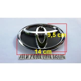 Jual Emblem Grill Logo Depan Toyota 14 Cm All New Avanza Veloz Grand