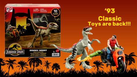 The Jurassic Park 93 Classic Toys Are Coming Back Mattel Jurassic