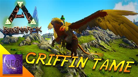 Ark Ragnarok Griffin Tame Ark Ragnarok Gameplay Youtube