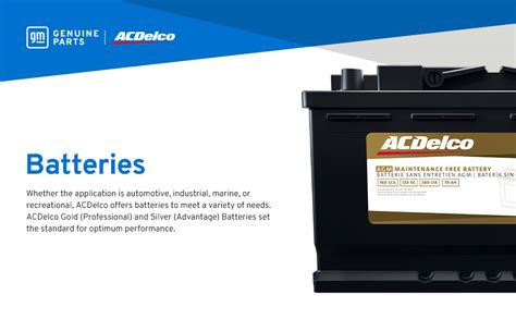 Acdelco 49agm Professional Agm Automotive Bci Group 49 Battery Batteries Amazon Canada