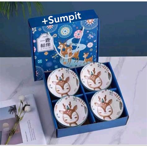 Jual Kp Golden Hampers Mangkuk Set Premium Peralatan Makan Souvenir