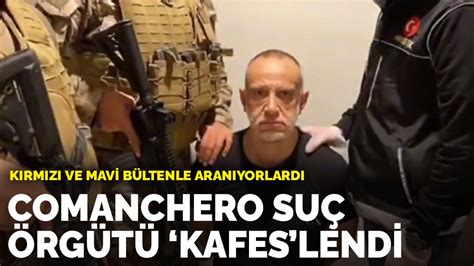 Yerlikaya duyurdu Comanchero suç örgütü çökertildi