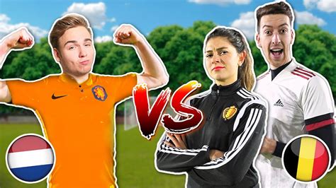 Gekke Voetbal Challenge Vs Dylan Haegens Belgie Vs Nederland 377