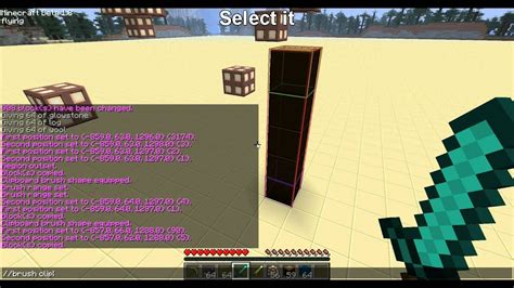 Minecraft Worldedit How To Create Brushes Tutorial YouTube