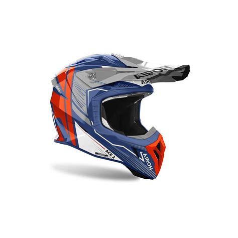 Casque Airoh Aviator Ace Engine Cerulean Gloss Casques Moto Tout