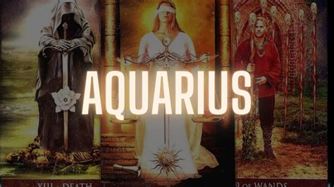 Aquarius Hold On Someone Is Coming To Give You A Tremendous News