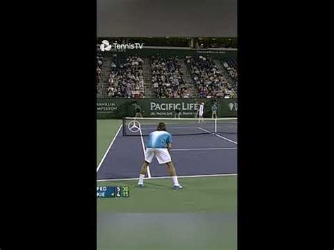 Roger Federer At Court Level Is Just A Joy To Watch Youtube