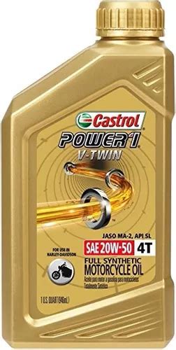 Aceite Sintetico Castrol Power W Harley Davidson L Env O Gratis