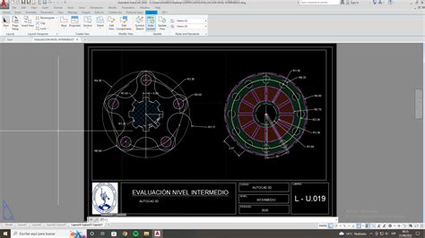 U Linex Foro Autocad D Y D Basico Avanzado Evaluacion Niverl