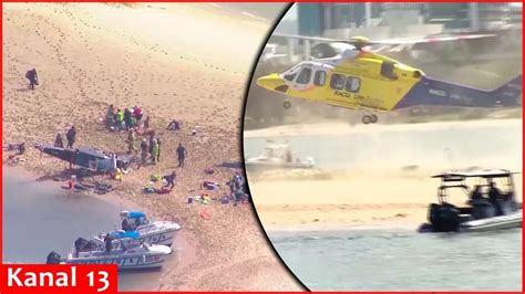 Four People Dead After Two Helicopters Collide Near Australias Sea