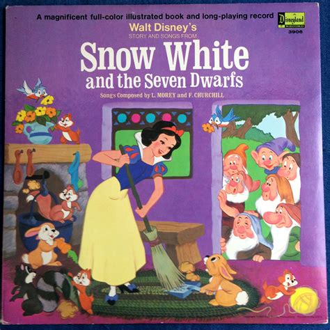 Walt Disney Snow White And The Seven Dwarfs 3906 Vintage 1969 Lp Vinyl Record