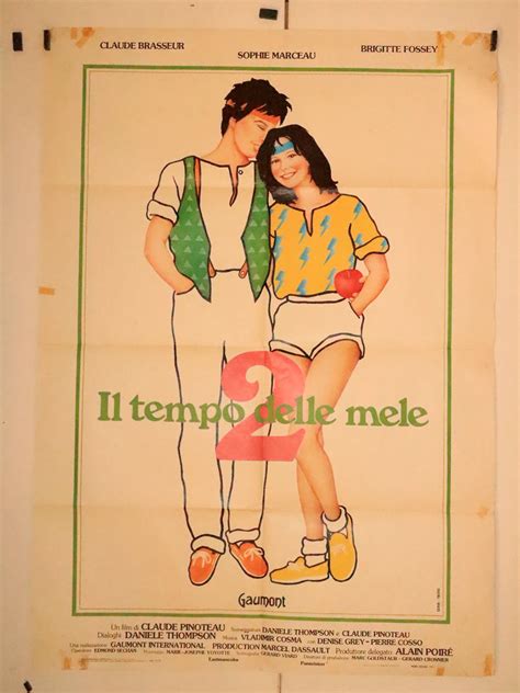 IL TEMPO DELLE MELE 2 MOVIE POSTER LA BOUM 2 MOVIE POSTER