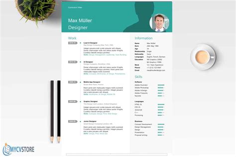 Swiss Style Resume Template Download For Word