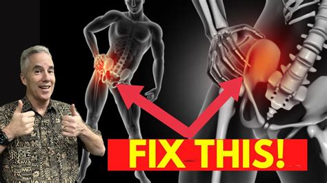 How To Fix Hip Pain Youtube