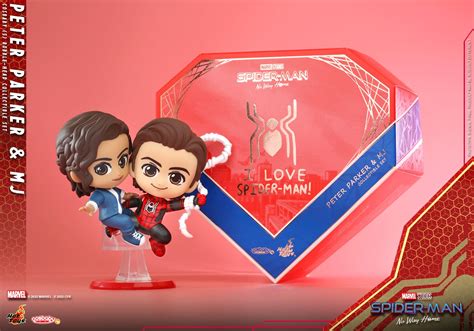 Hot Toys Reveals Spider Man Peter Parker MJ Cosbaby Set