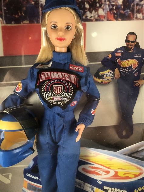 Th Anniversary Nascar Barbie Doll For Sale Online Ebay